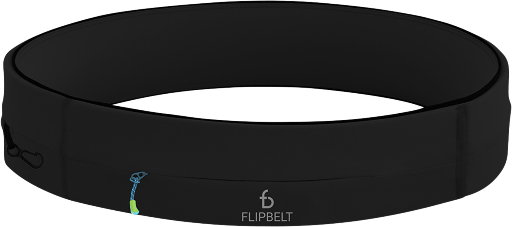 FlipBelt Zipper Black Midjeväskor M