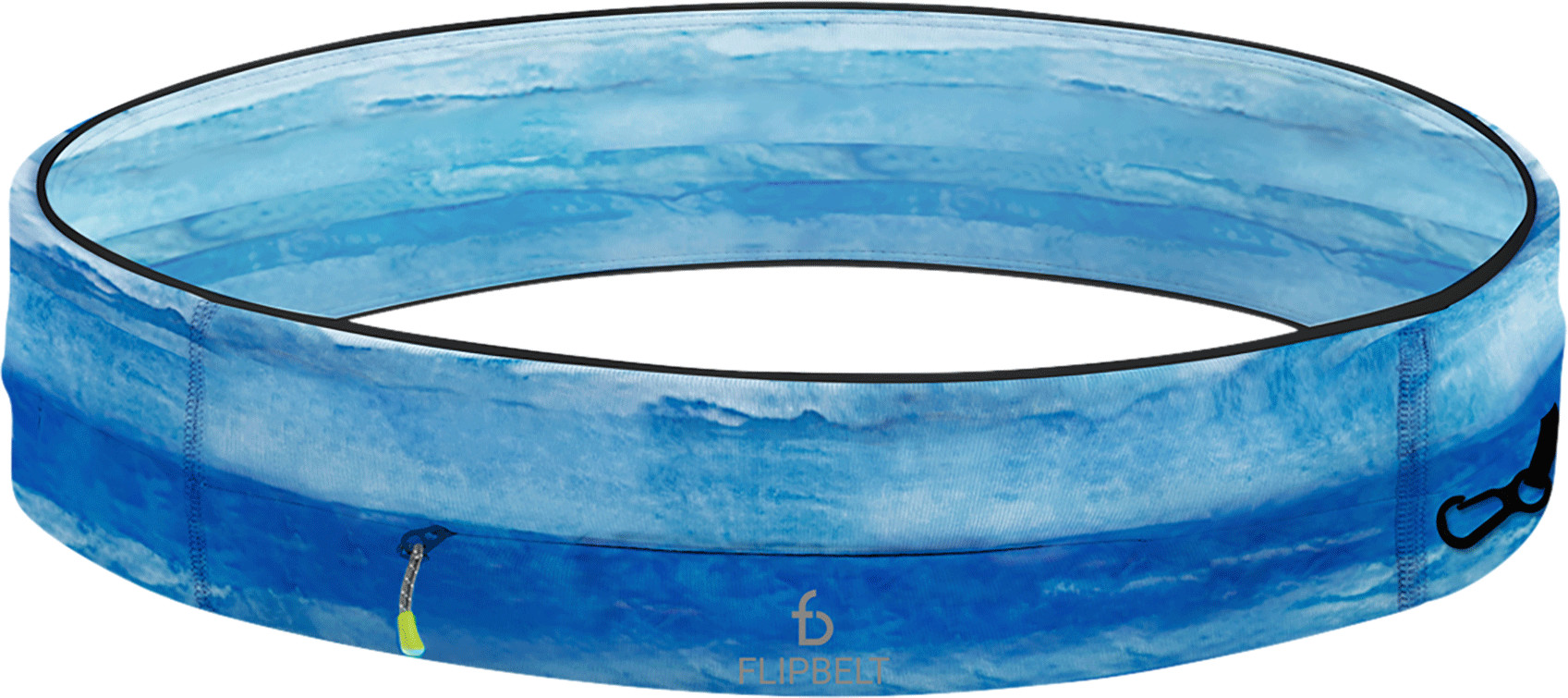 FlipBelt Zipper Sayram Blue Midjeväskor L