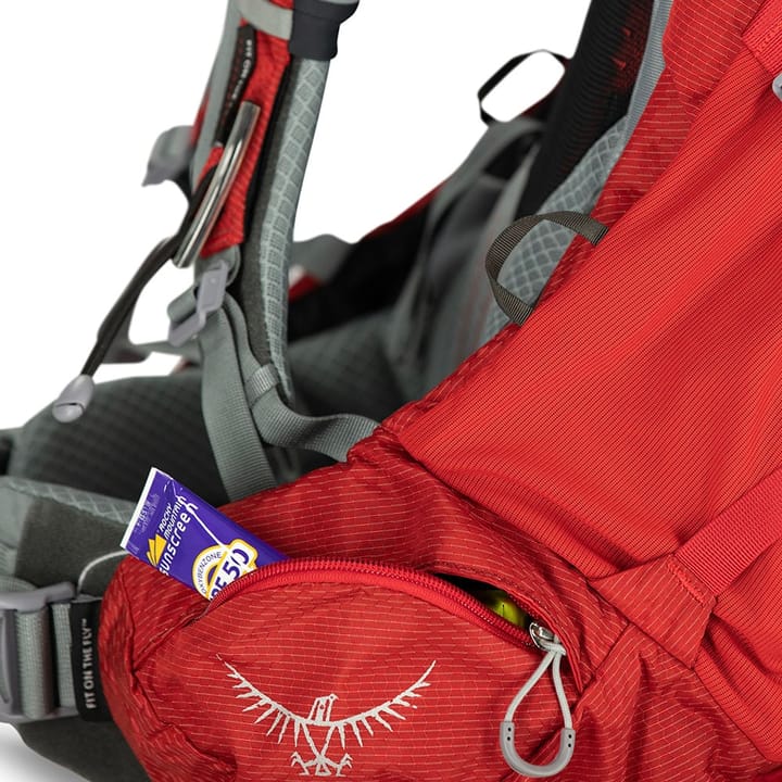 Osprey Ariel Plus 70 Carnelian Red Osprey Osprey Ariel Plus 70 Carnelian Red Osprey