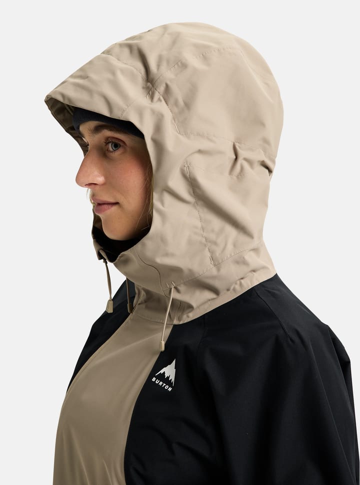 Burton Women's Reserve Relaxed Anorak Summit Taupe/True Black Burton Burton Women's Reserve Relaxed Anorak Summit Taupe/True Black Burton