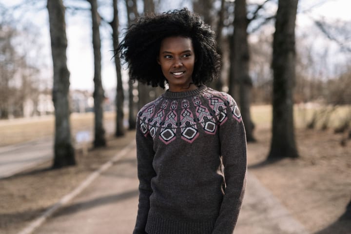 Tufte Wear Rosenfink W Pattern Shopping Bag Melange / Heather Rose Melange Tufte Wear Tufte Wear Rosenfink W Pattern Shopping Bag Melange / Heather Rose Melange Tufte Wear