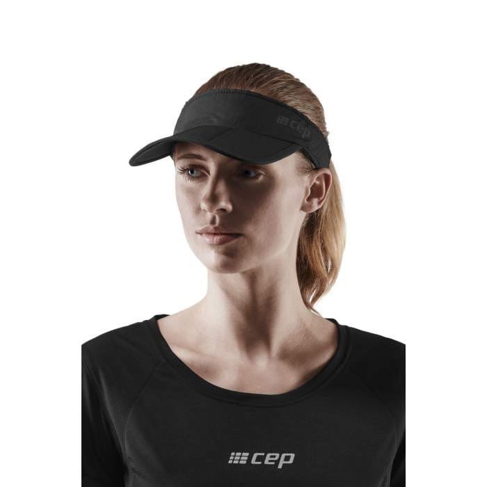CEP Cep The Run Visor, Unx Black CEP CEP Cep The Run Visor, Unx Black CEP