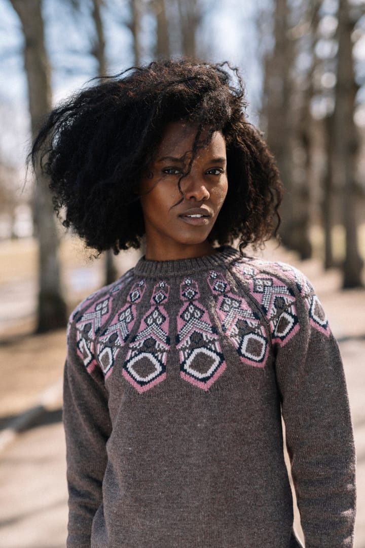 Tufte Wear Rosenfink W Pattern Shopping Bag Melange / Heather Rose Melange Tufte Wear Tufte Wear Rosenfink W Pattern Shopping Bag Melange / Heather Rose Melange Tufte Wear