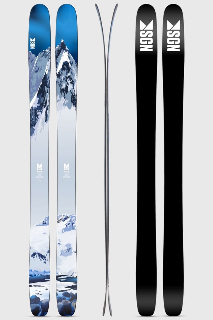 SGN Skis Tunnelvisjon Blue Sky Artwork SGN skis