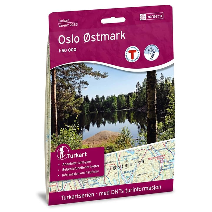 Nordeca Oslo Østmark 1:50 000 Turkart Ugland IT