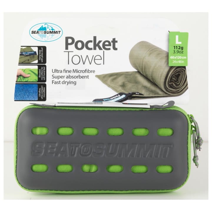 Sea To Summit Pocket Towel Lime M Sea to Summit Sea To Summit Pocket Towel Lime M Sea to Summit