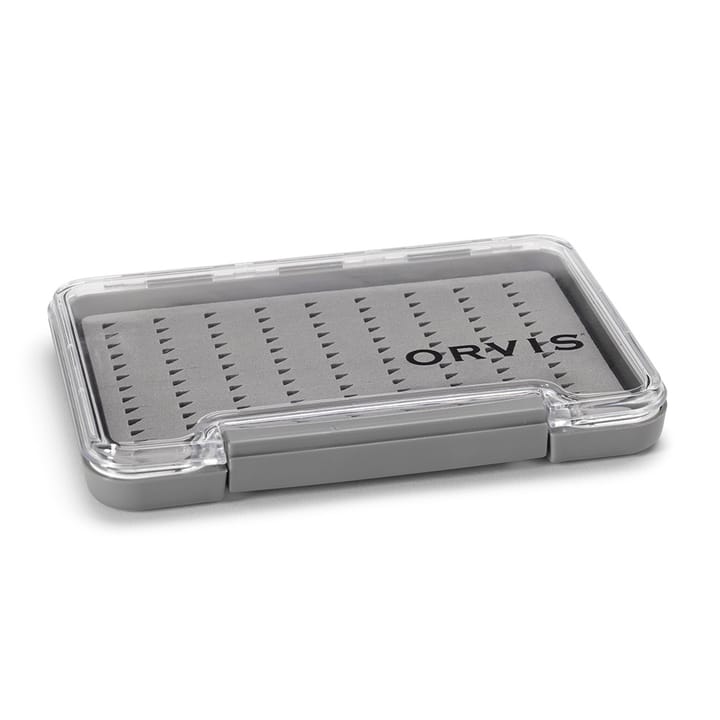 Orvis Slim Waterproof Box Flueboks M Clear 14 x 9,5 cm Orvis