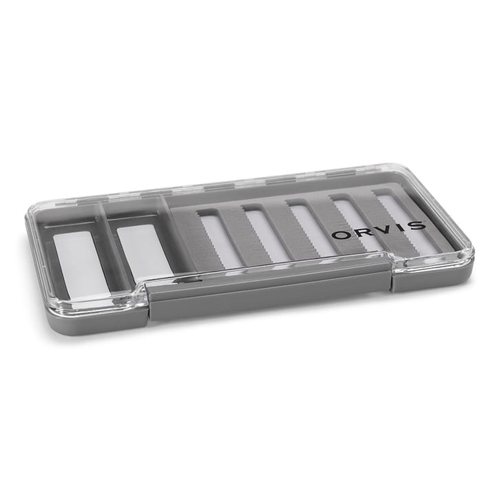 Orvis Slim Waterproof Box Flueboks L Clear 18,7 x 10,3 cm Orvis