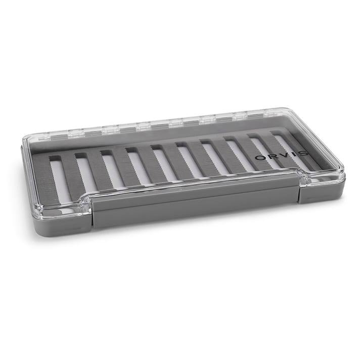 Orvis Slim Waterproof Box Fluebox Xl Clear 23,5 x 13 cm Orvis