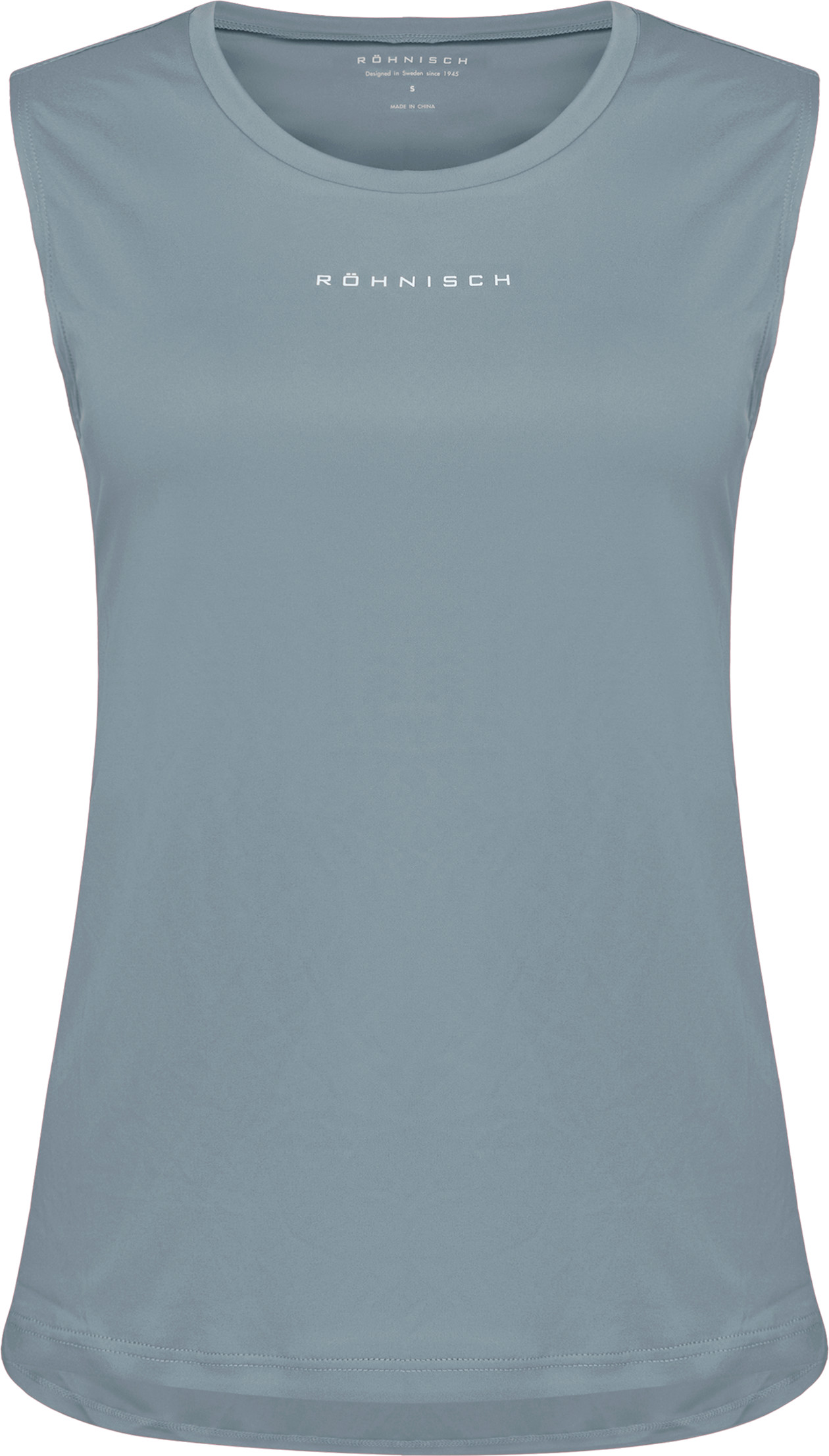 Röhnisch Women's Team Logo Tank Top Stormy Sea