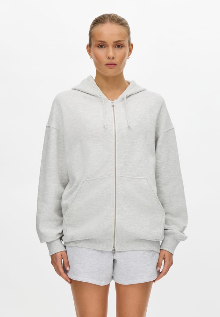Röhnisch Women's Champ Zip Hoodie Grey Melange Röhnisch