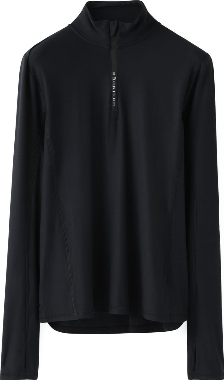 Röhnisch Women's Midlayer Half Zip Black Röhnisch