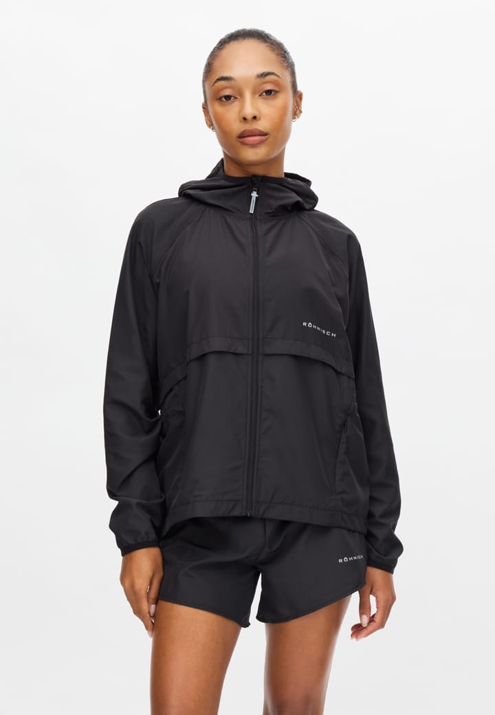 Röhnisch Women's Wind Shield Run Jacket Black Röhnisch