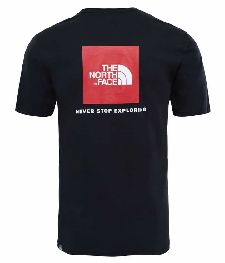 The North Face M S/S Red Box Tee Black The North Face