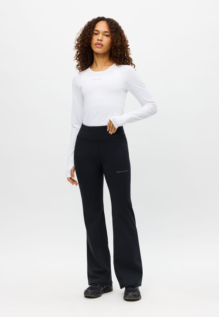 Röhnisch Women's Thermaflow Flare Hw Tights Black Röhnisch