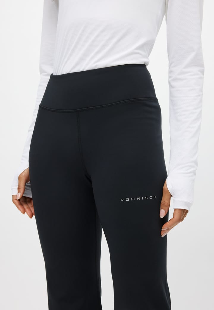 Röhnisch Women's Thermaflow Flare Hw Tights Black Röhnisch