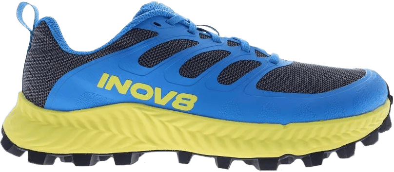 inov-8 Men's Mudtalon Dark Grey/Blue/Yellow