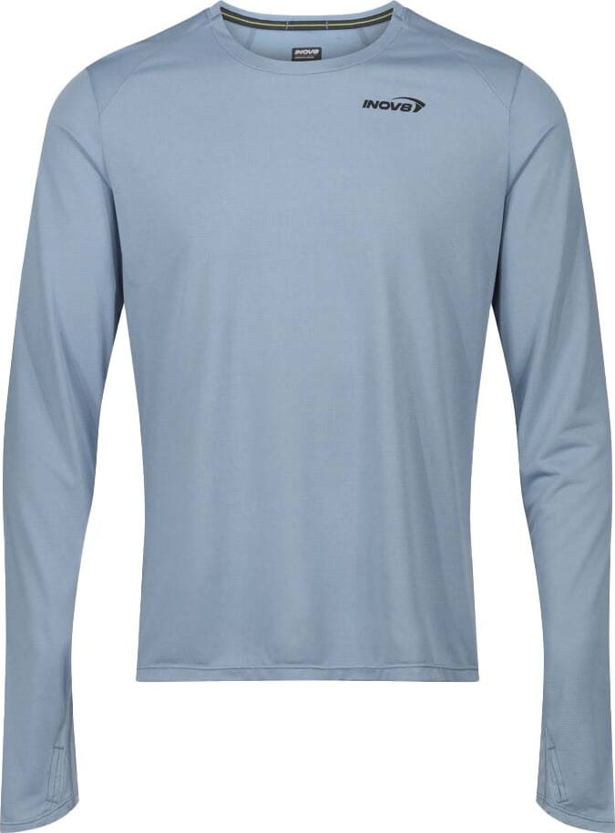 inov-8 Men's Performance Long Sleeve T-Shirt Blue Grey / Slate inov-8