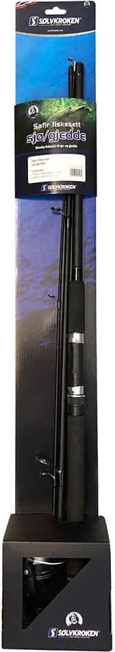 Sølvkroken Safir Fiskesett Sjø/Gjedde Sølvkroken