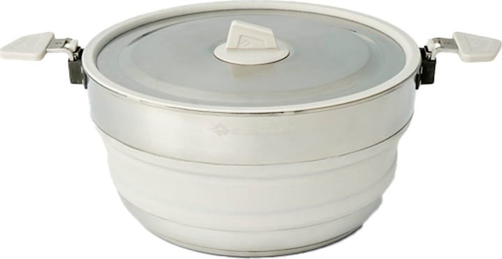 Sea To Summit Detour Stainless Steel Collapsible Pot 5 L Moonstruck Grey Sea To Summit