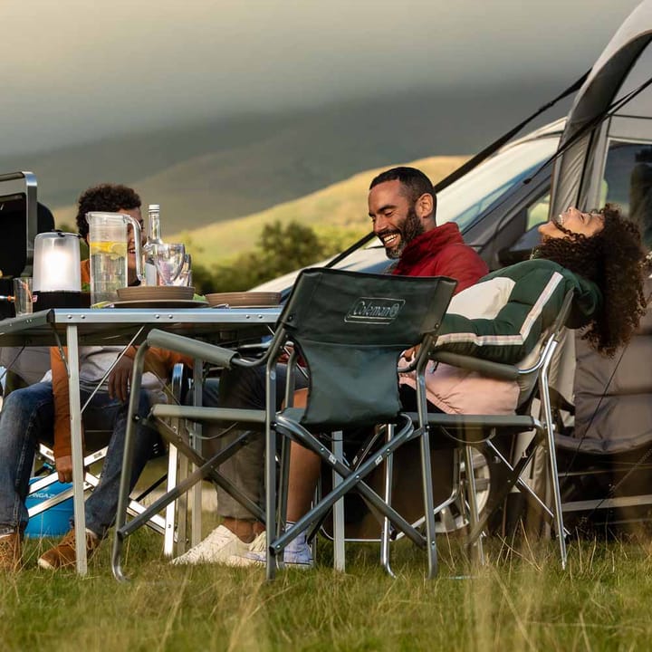 Coleman Furn Quad Chair Steel Grey Coleman