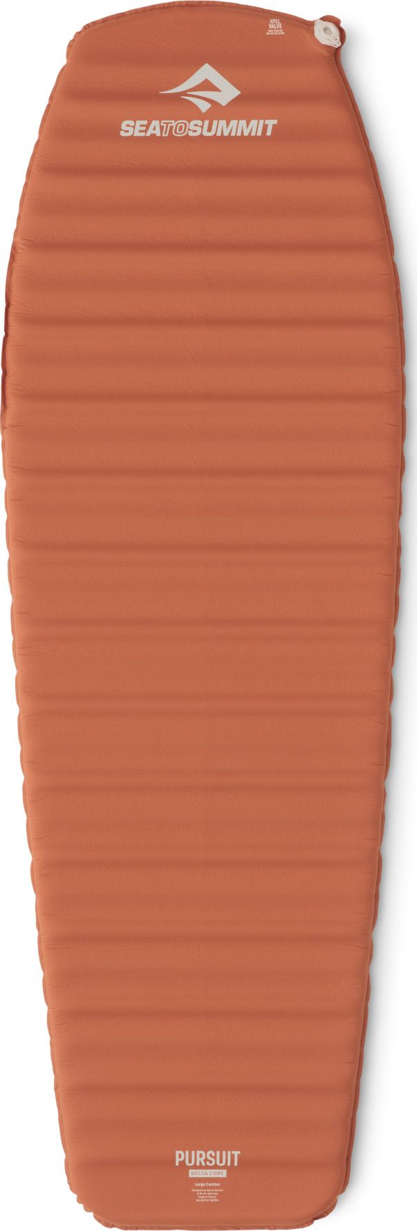 Sea To Summit Sleep Mat Self Inflated Pursuit Large Contour Bombay Brown