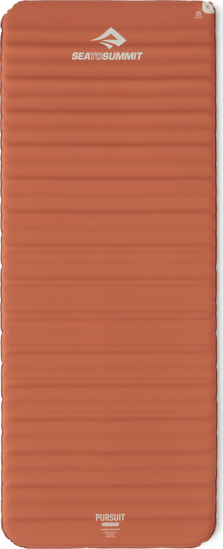 Sea To Summit Sleep Mat Self Inflated Pursuit Large Rectangular Wide Bombay Brown Itsetäyttyvät makuualustat LARGE RECTANGULAR WIDE