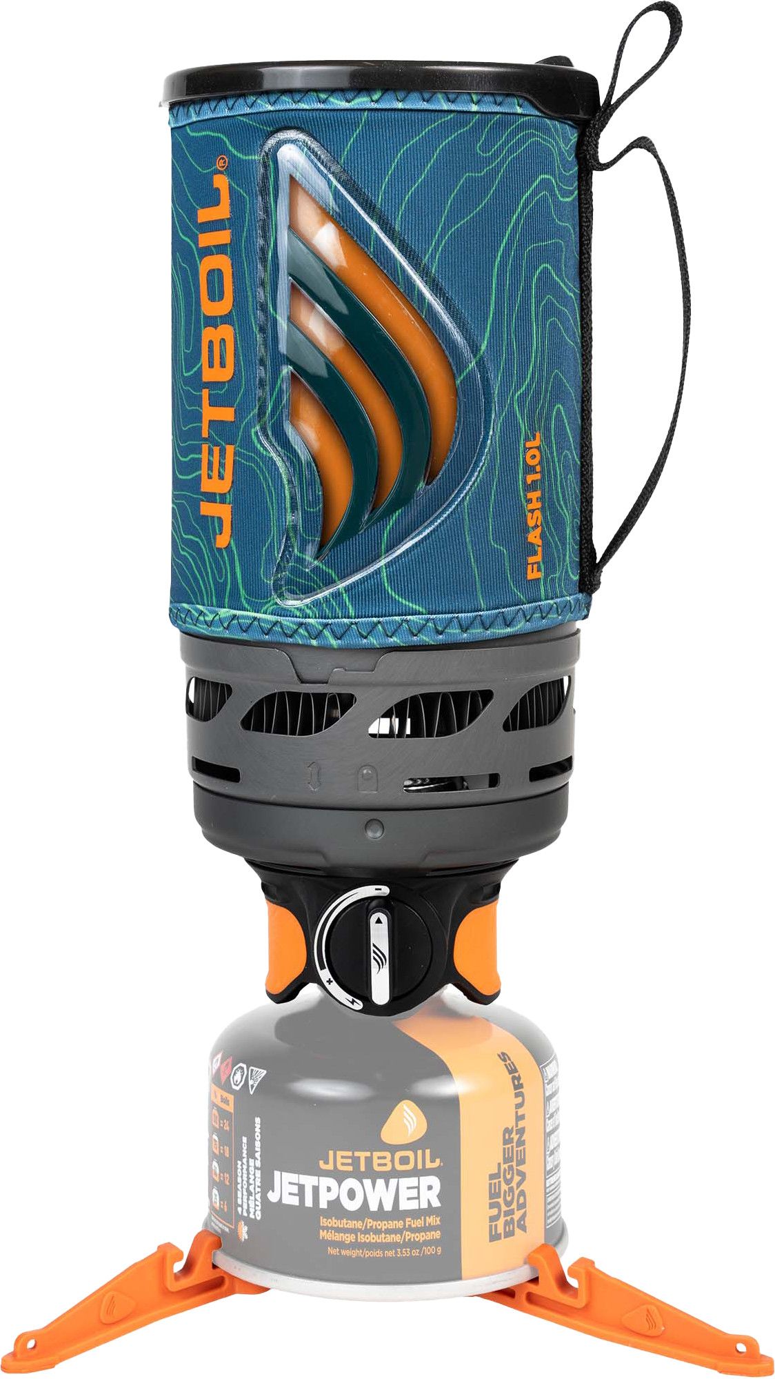 Jetboil Flash 2.0  Fast Boil System Ocean Topo