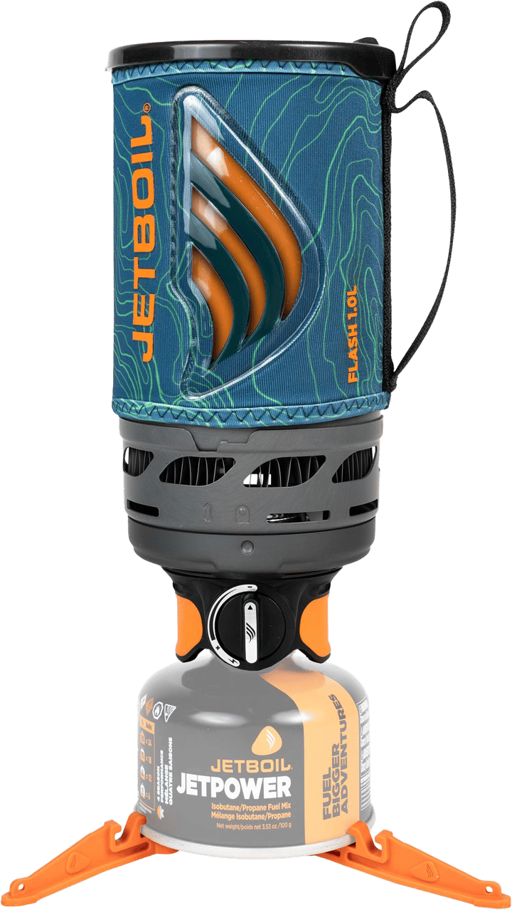 Jetboil Flash 1.0 L Fast Boil System Ocean Topo Jetboil