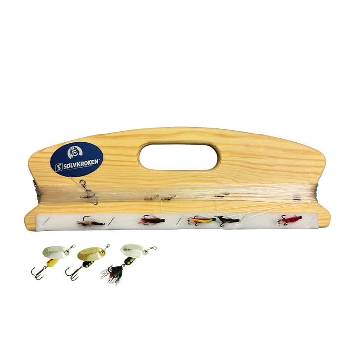 Sølvkroken Oterline Med 5 Fluer & 2 Spinnere Sølvkroken