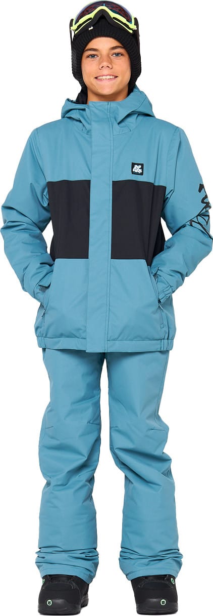 Rip Curl Kids' Olly Snow Pant Ocean Blue Tie Rip Curl