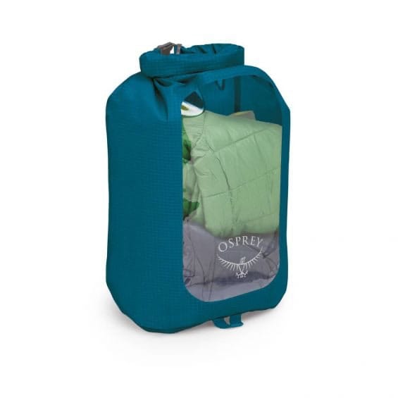 Osprey Dry Sack 12 W/Window Waterfront Blue