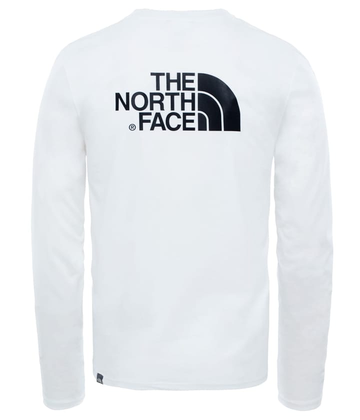 The North Face Men's L/S Easy Tee Tnf White The North Face The North Face Men's L/S Easy Tee Tnf White The North Face