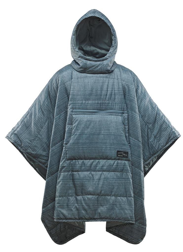 Therm-a-Rest Honcho Poncho Blue Woven Print Blue Woven 0