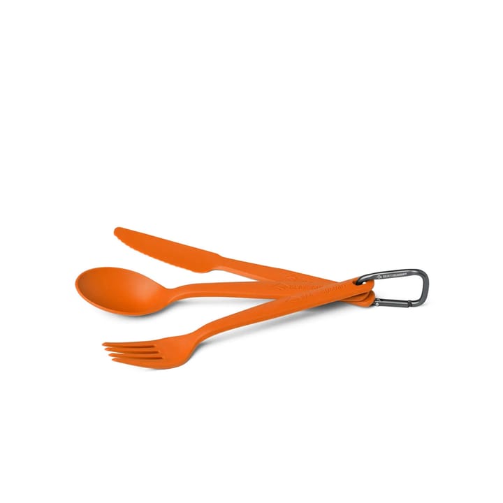 Sea To Summit Camp Cutlery Set [3 Piece] Burnt Orange Sea to Summit
