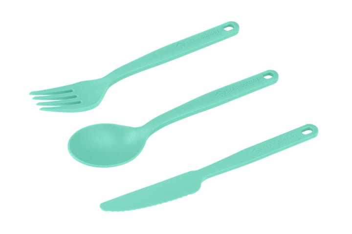 Sea To Summit Camp Cutlery Set [3 Piece] Green Sea to Summit