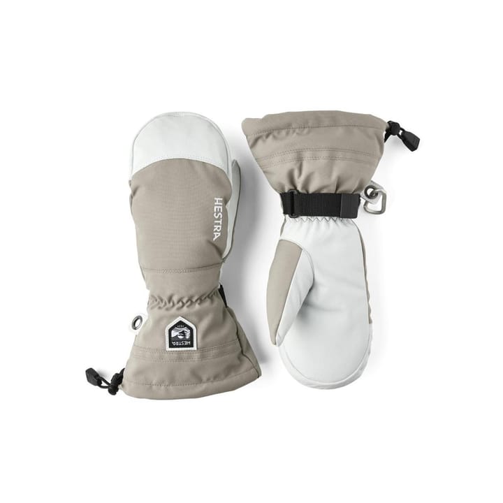 Hestra Army Leather Heli Ski Mitt Khaki Hestra