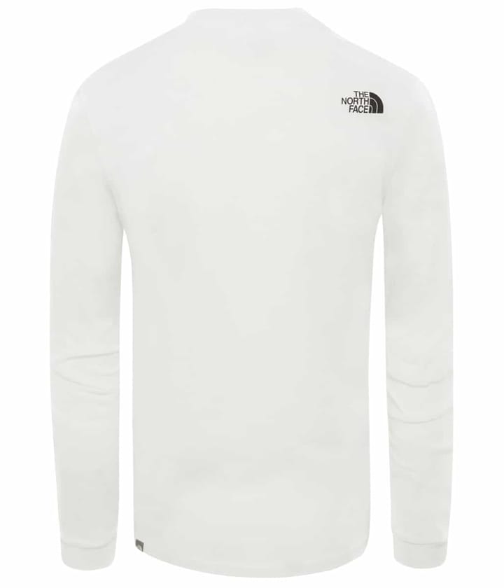The North Face M LS Simple Dome Tee Tnf White The North Face