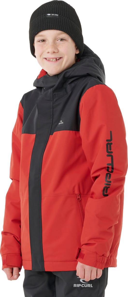 Rip Curl Kids' Anti Series Olly 10k Jacket Lava Red Rip Curl