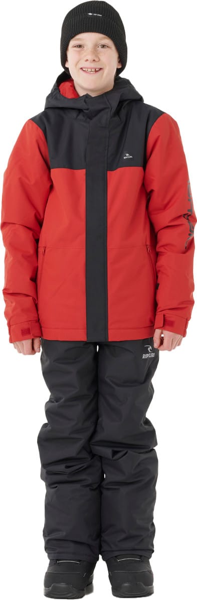 Rip Curl Kids' Anti Series Olly 10k Jacket Lava Red Rip Curl