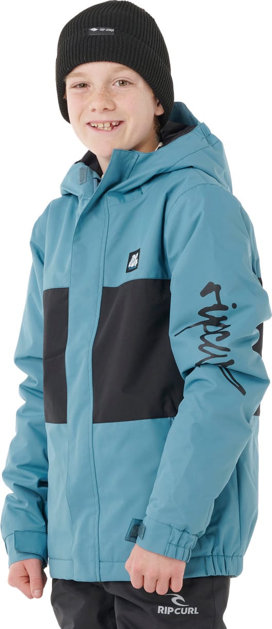Rip Curl Kids' Anti Series Olly 10k Jacket Ocean Blue Tie Rip Curl