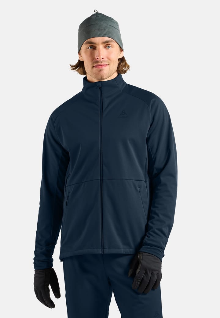 Odlo Men's Odlo Essential Warm Cross Jacket Dark Sapphire Odlo