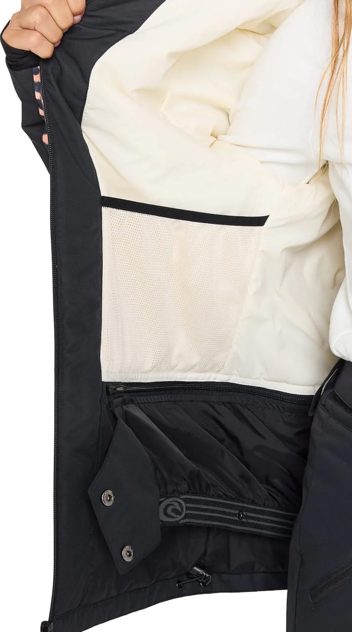 Rip Curl Women's Anti-Series Col BL 10K/10K Snow Jacket Black Rip Curl