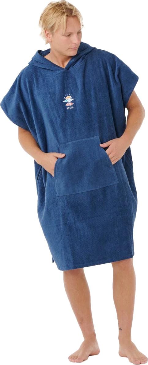 Rip Curl Men's Logo Hooded Towel Navy Rip Curl