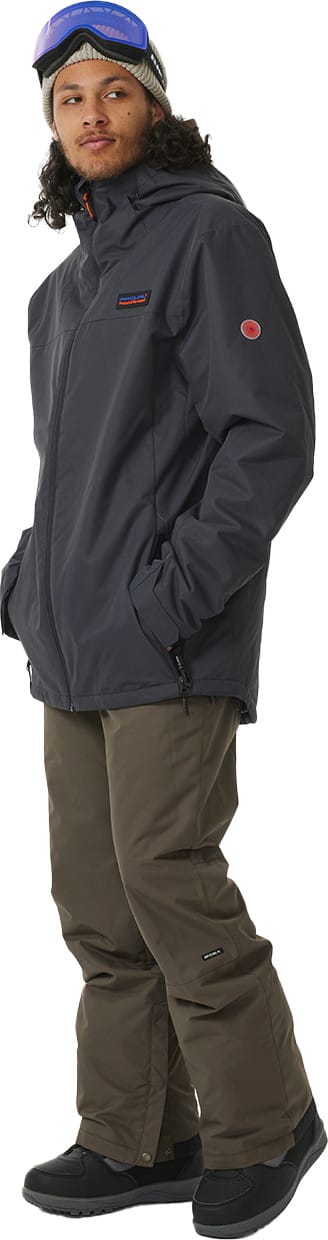 Rip Curl Men's Anti-Series Notch 10K/10K Jacket Black Rip Curl
