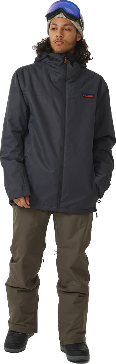 Rip Curl Men's Anti-Series Notch 10K/10K Jacket Black Rip Curl