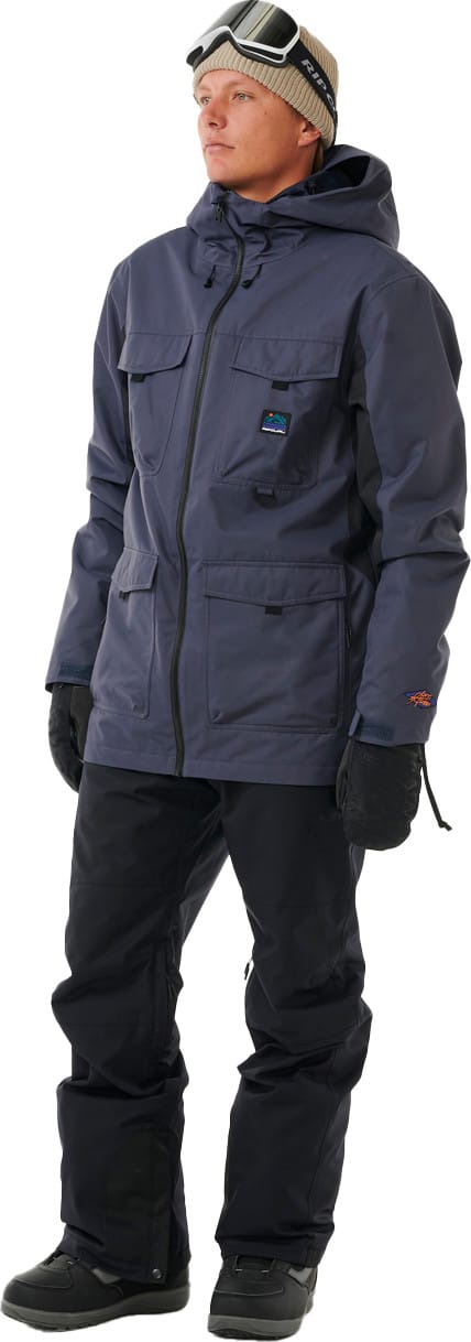 Rip Curl Men's Anti Series Pinna 10k/10k Jacket Purple Night Rip Curl