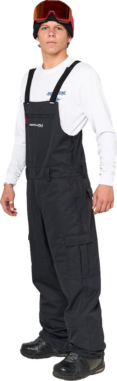 Rip Curl Men's Anti-Series Cargo 10K/10K Bib Black Rip Curl Rip Curl Men's Anti-Series Cargo 10K/10K Bib Black Rip Curl