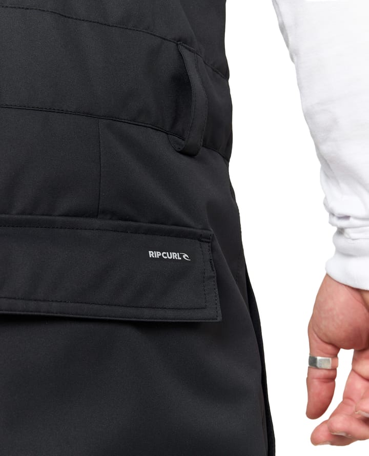 Rip Curl Men's Anti-Series Cargo 10K/10K Bib Black Rip Curl Rip Curl Men's Anti-Series Cargo 10K/10K Bib Black Rip Curl