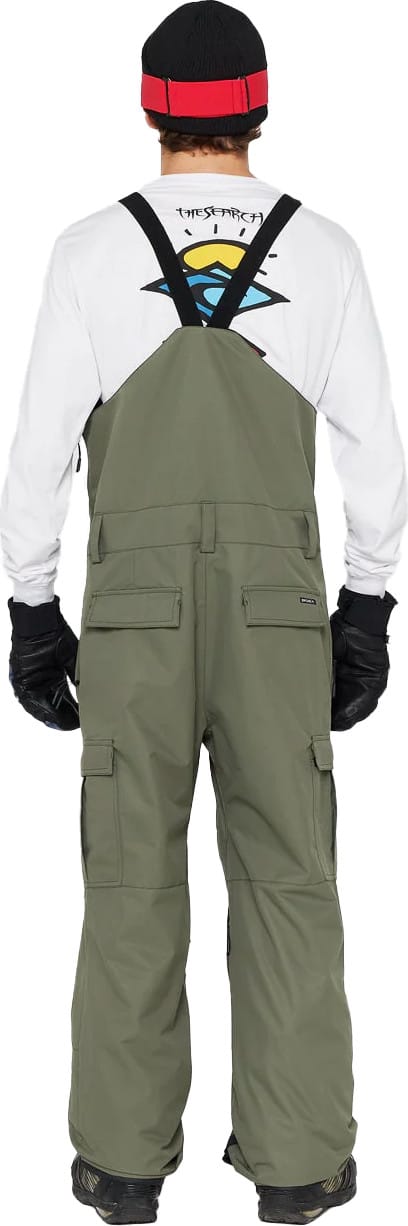 Rip Curl Men's Anti-Series Cargo 10K/10K Bib Deep Cactus Rip Curl Rip Curl Men's Anti-Series Cargo 10K/10K Bib Deep Cactus Rip Curl